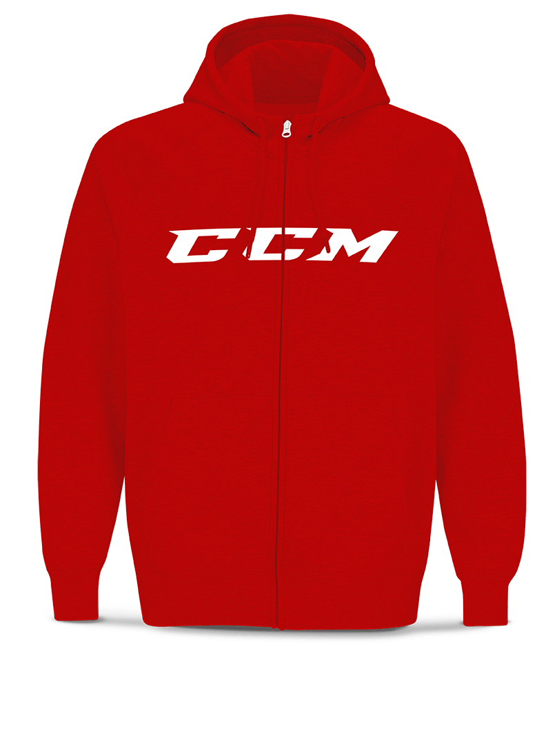 CCM Mikina CCM Full Zip CVC Hoody YTH