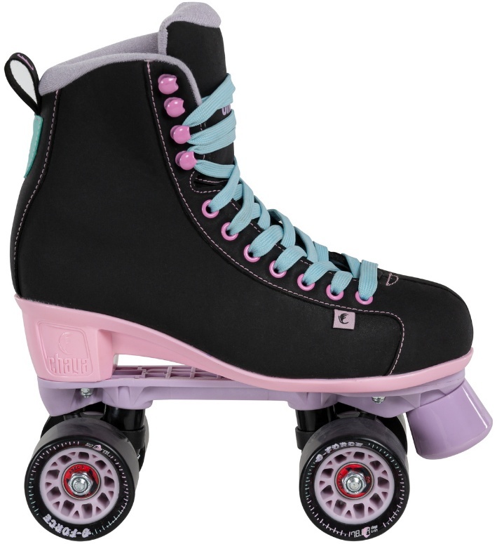 Powerslide Kolieskové korčule Chaya Quad Melrose Black Pink