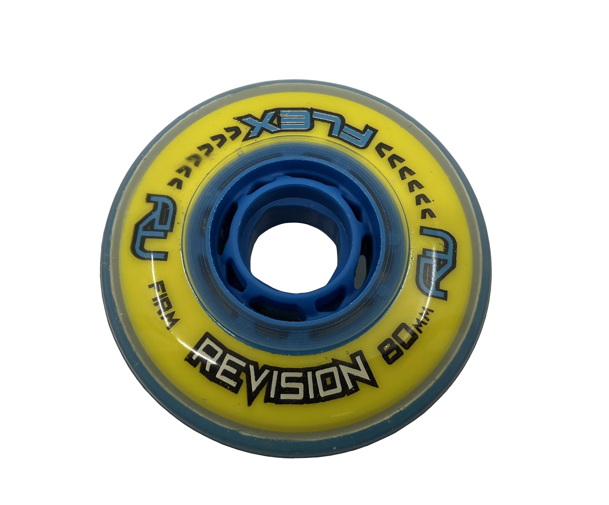 Revision Kolieska Revision Flex Firm Indoor Blue/Yellow (1ks)